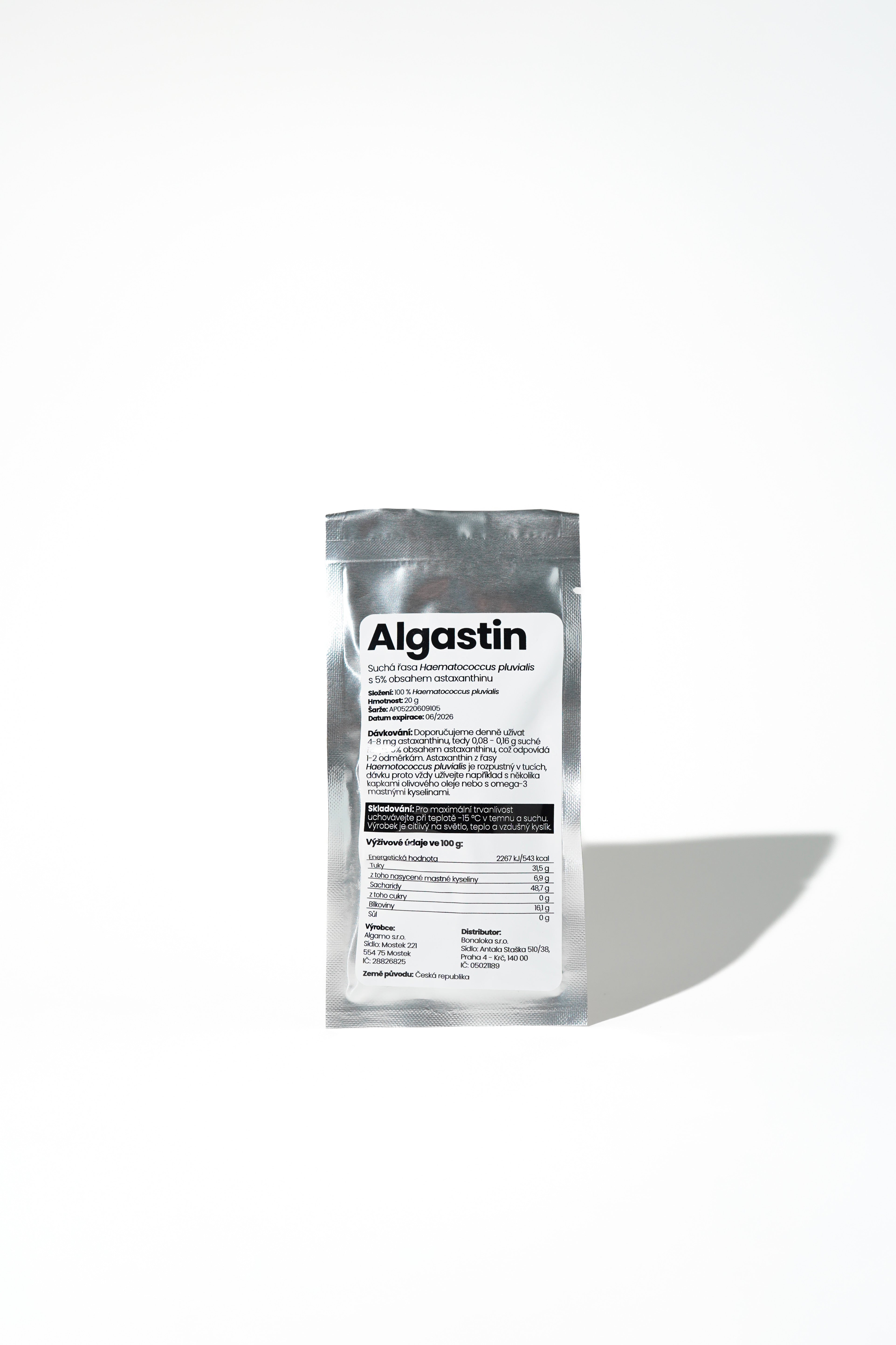 Algastin 5% suchá řasa 20 g