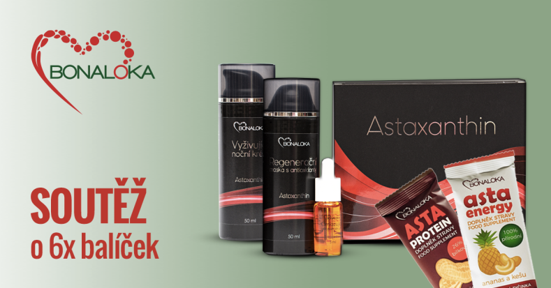 Bonaloka - Astaxanthin - Facebook - Soutěž