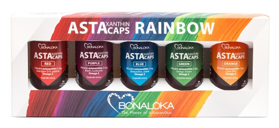 Bonaloka - Astaxanthin Caps RAINBOW
