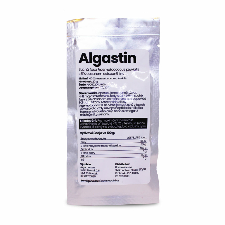 Algastin 5% - suchá řasa