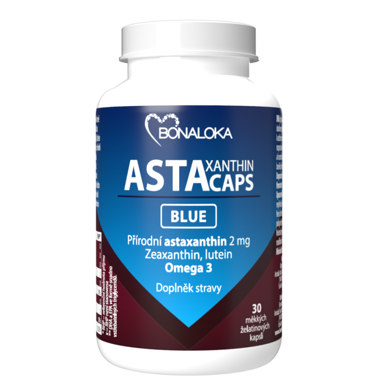 ASTAXANTHIN CAPS - BLUE - 30 nebo 90 kapslí